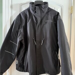 Men's Black Snowmobile Jacket Artic.Cat